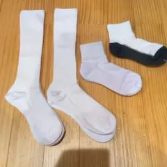 キッズ靴下セット ホワイト・グレー