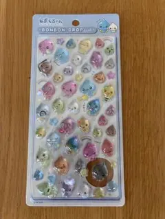 正規品　ボンボンドロップシール　しずくちゃん　しずくの森のなかまたち