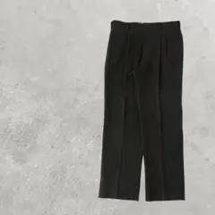 シンプル 無地 ブラックスラックスパンツメンズ　ビジネス　カジュアル