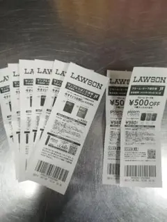 LAWSON 割引券　サンプルたばこ引換券 6枚セット
