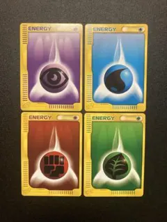 ポケモンカード 基本エネルギーENERGY 4枚セット 2003年2006年 - メルカリ