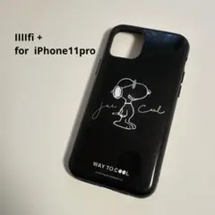 イーフィット iPhone11pro スマホケース スヌーピー