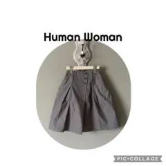 Human Woman フレアスカート 日本製のサムネイル