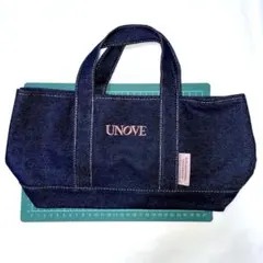 [新品未使用未開封] UNOVE デニムトートバッグ ネイビー