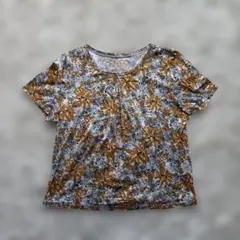 美品☆SCAPA☆スキャパ☆花柄☆半袖カットソー☆Tシャツ☆サイズ40のサムネイル