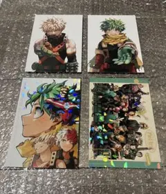 僕のヒーローアカデミア　42巻　特典　ポストカード　イラストカード　爆豪　緑谷