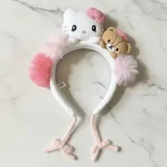 ハローキティ タイニーチャム USJ カチューシャ