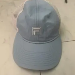FILA 水色キャップ サイズ53-55cm