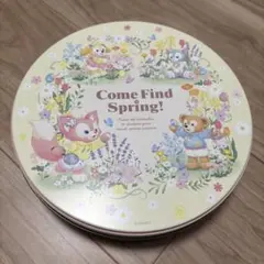 ディズニー 春の空き缶 Come Find Spring!