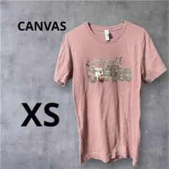 CANVAS Tシャツ 【XS】 コーヒー 綺麗