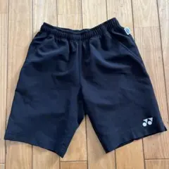 YONEX ブラック ハーフパンツ JP SS