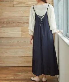 Honeys キャミワンピース　M ネイビー　GLACIER