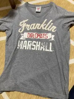 FRANKLIN MARSHALL グレー Tシャツ M