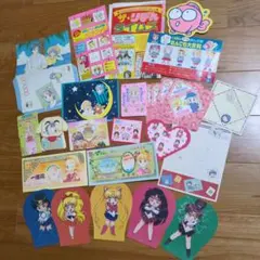 【まとめ売り】90年代　りぼん付録いろいろ＋ぎょぴちゃん＋セーラームーン