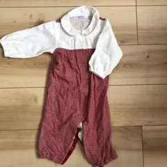 familiar 襟付きロンパース 70