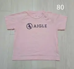 【中古】エーグル　Tシャツ　80cm