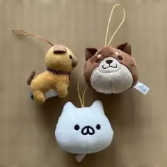 豆しば三兄弟　忠犬もちしば　ねこぺん日和マスコット