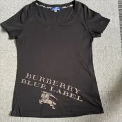 BURBERRY BLUE LABEL Tシャツ ブラックビックロゴMのサムネイル