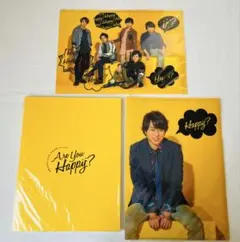 嵐 Are You Happy? ツアーパンフ ＆ クリアファイル　櫻井翔・集合