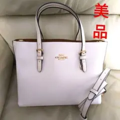 美品 コーチショルダーバッグ