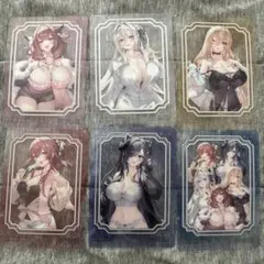アズールレーン POP UP SHOP in マルイ 特典クリアカード 全6種