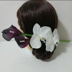 髪飾り4パーツ　成人式　卒業　ヘッドドレス