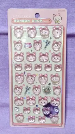 ボンボンドロップシール ちいかわ カニ 古本屋 ①