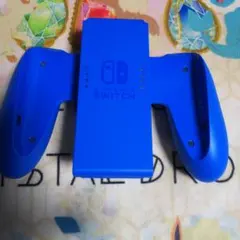 Nintendo Switch コントローラー ジョイコングリップ 青