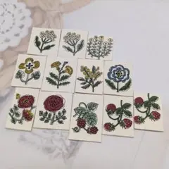 ハンドメイド　タグ・コラージュ素材　ラッピングやカードに添えて　ワンポイント