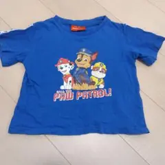 パウ・パトロール Tシャツ 120サイズ 青