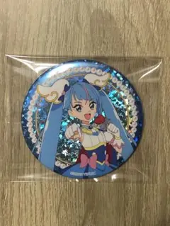 キミとアイドルプリキュア　キミプリ　ブルジュラ　缶バッジ　映画　キュアスカイ