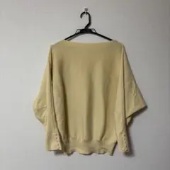 ニット ROPE PICNIC 黄色 シンプル レディース ロペピクニック