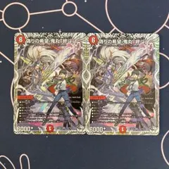 偽りの希望 鬼丸「終斗」　キャラプレミアムトレジャー　ピリオド　2枚