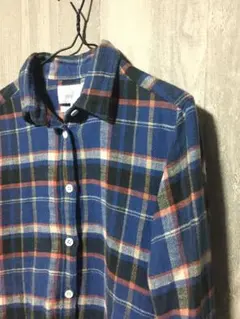 PILGRIM コットンネルシャツ S PILGRIM コットンネルシャツ S