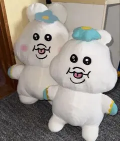 んぽちゃむ　大きめぬいぐるみ2セット