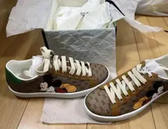 2025年最新】gucci スニーカー ディズニーの人気アイテム - メルカリ
