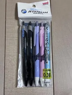 uni JETSTREAM 0.38mm 5本セットのサムネイル