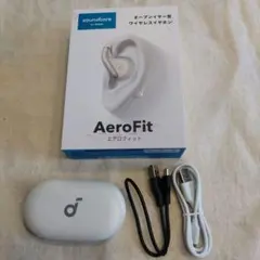 Anker Soundcore AeroFit（ホワイト）　ワイヤレスイヤホン