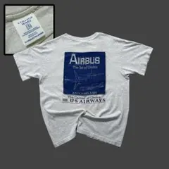 90s USA製 US AIRWAYS 航空 飛行機 COLLEGE WARE