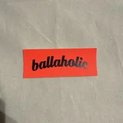 ballaholic ステッカー オレンジ