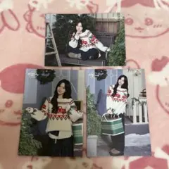 TWICE JYP POPUP ラントレ トレカ ミナ 3枚セット