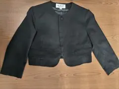 120センチ　ミッシェルクラン　ボレロ　ジャケット　黒