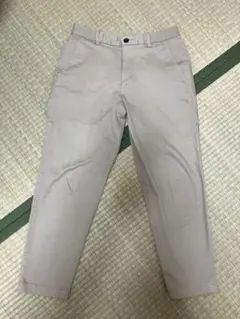 ユニクロ　UNIQLO EZYリラックスフィットアンクルパンツ　S ベージュ