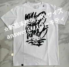 answer4 ランシャツ　キティちゃん アンサー4 ANSWER4 ハローキティ Tシャツ M - メルカリ