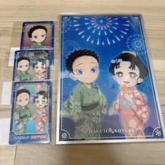 鬼滅の刃　くじ　花火大会　狛治と恋雪　S賞　アクリル色紙　狛治　恋雪　猗窩座