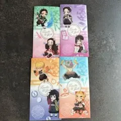 鬼滅　クリアファイル　ローソン　4枚セット