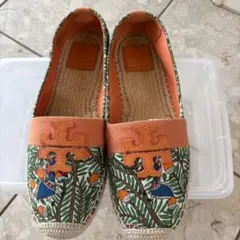 Tory Burch エスパドリーユ ボタニカル柄58 お値下げしました！のサムネイル