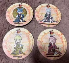 アニメキャラクター コースター 4枚セット