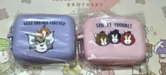 トムとジェリー　シリコンポーチ×2個セット　新品未使用品です。