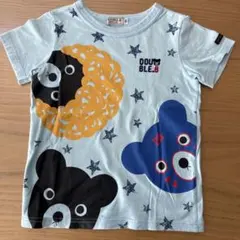 DOUBLE.B ダブルビー Tシャツ 100cm ライトブルー